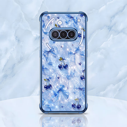 Nothing Phone 3a 5G Blue Cherry Airbags Printed Back Case