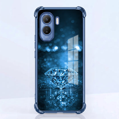 Vivo T5 Pro 5G Blue Diamond Airbags Printed Back Case