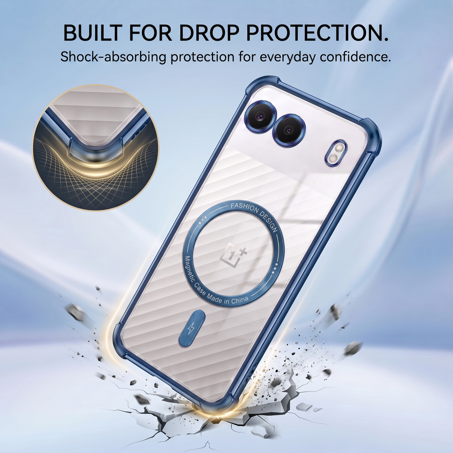 OnePlus Nord 4 5G Premium Magnetic MagSafe Shockproof Airbag Case (2.O)