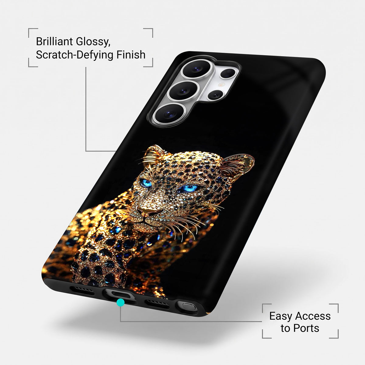 Samsung Galaxy S24 Ultra 5G Panther Protective Cases