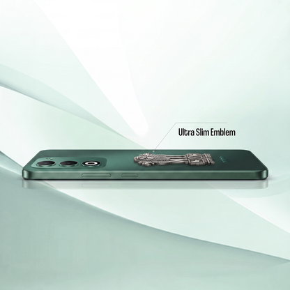 Oppo A5 5G Compatible Satyamev Jayate 3D Metal Emblem Sticker