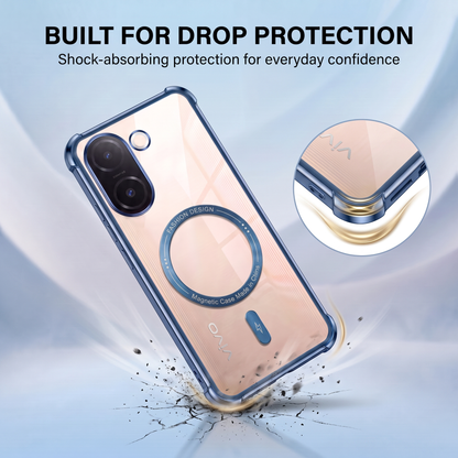 Vivo V60e 5G Premium Magnetic MagSafe Shockproof Airbag Case (2.O)