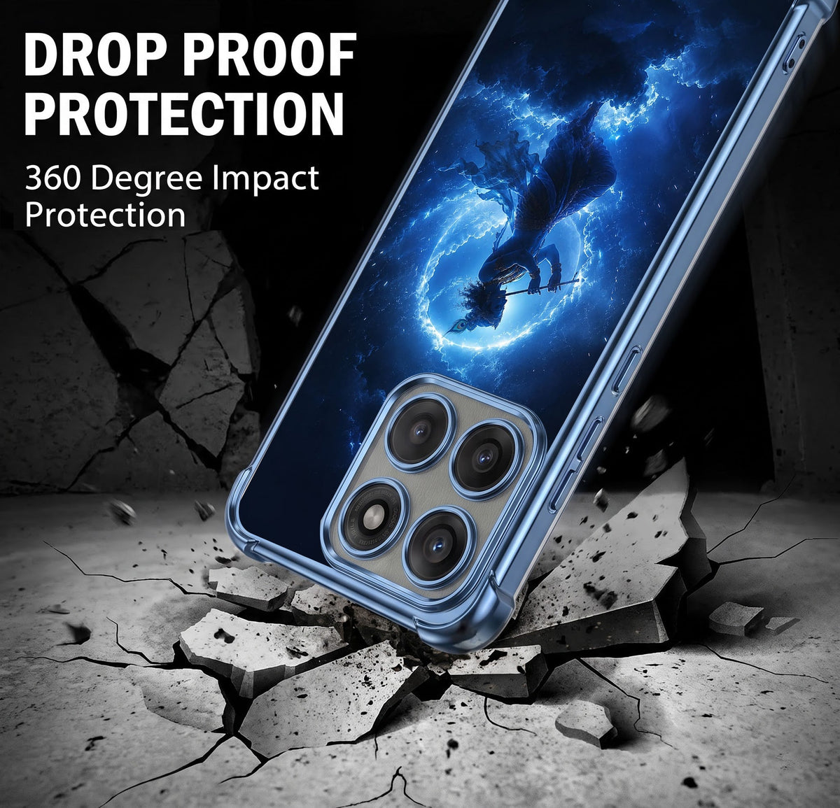 Motorola Edge 60 Pro 5G Lord Krishna Airbags Printed Back Case