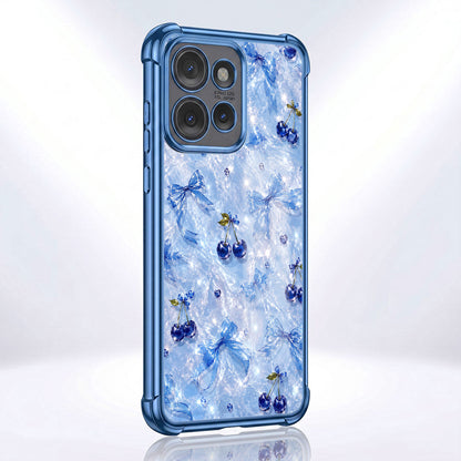 Motorola Edge 50 5G Blue Cherry Airbags Printed Back Case