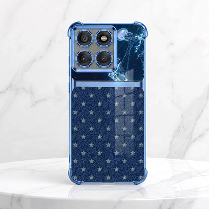 Motorola Edge 60 Pro 5G Galaxy Stars Dual-Tone Transparent Airbags Case