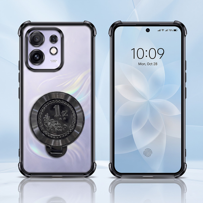 Oppo Reno 16 5G Premium Billion Wheel Rotating Shockproof Airbags Case