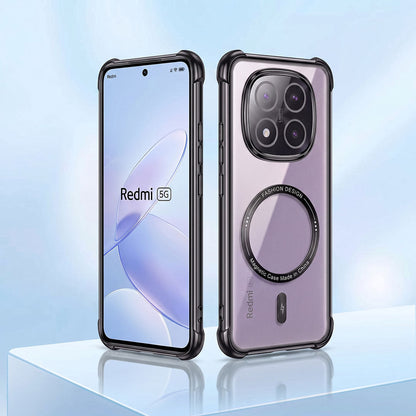 Redmi Note 14 Pro+ 5G Premium Magnetic MagSafe Shockproof Airbag Case (2.O)