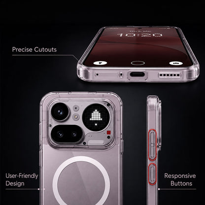 Nothing Phone 4a Pro 5G Clear Anti-Yellow MagSafe Protective Case