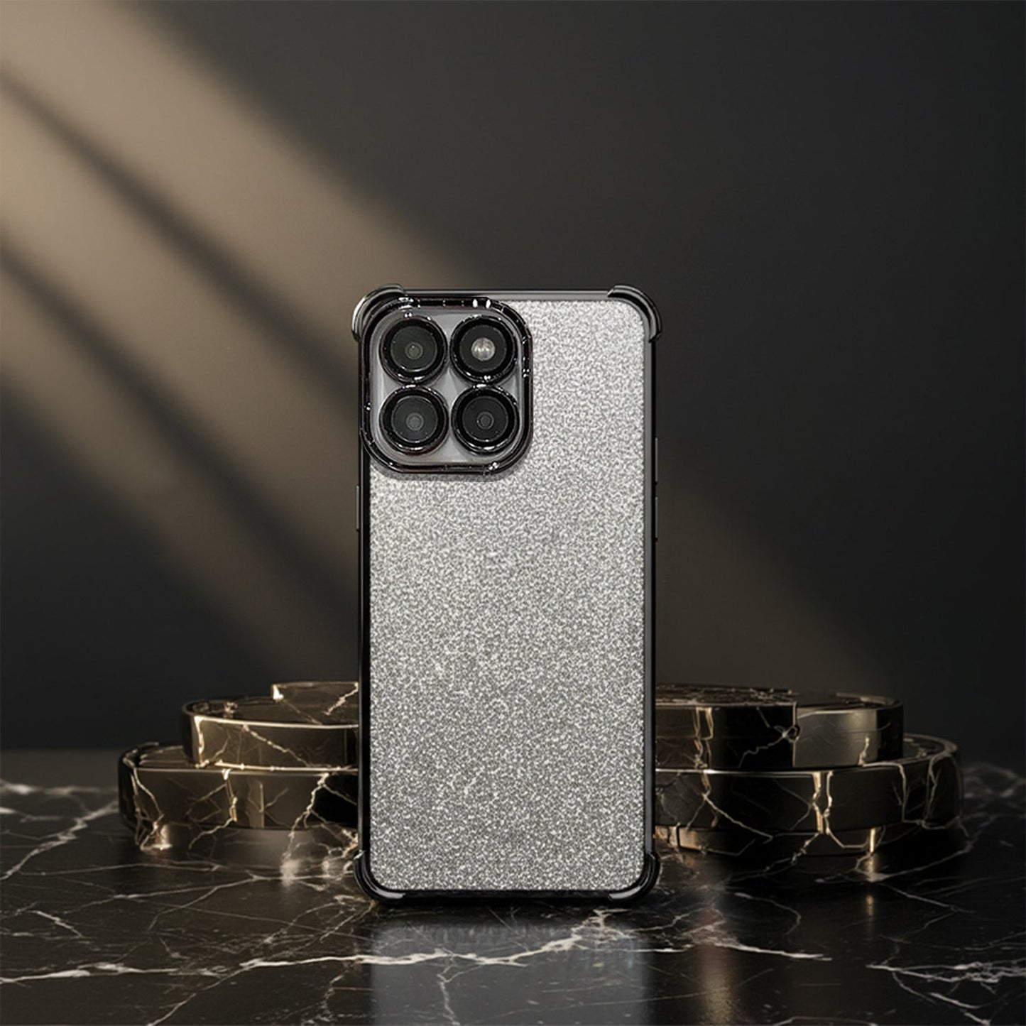 Motorola Edge 60 Pro 5G Luxury Shimmer Shockproof Airbag Case (Buy 1 Get 1 Surprise Cover)