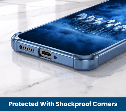 Oppo F31 Pro+ 5G Running Horses Airbags Printed Back Case