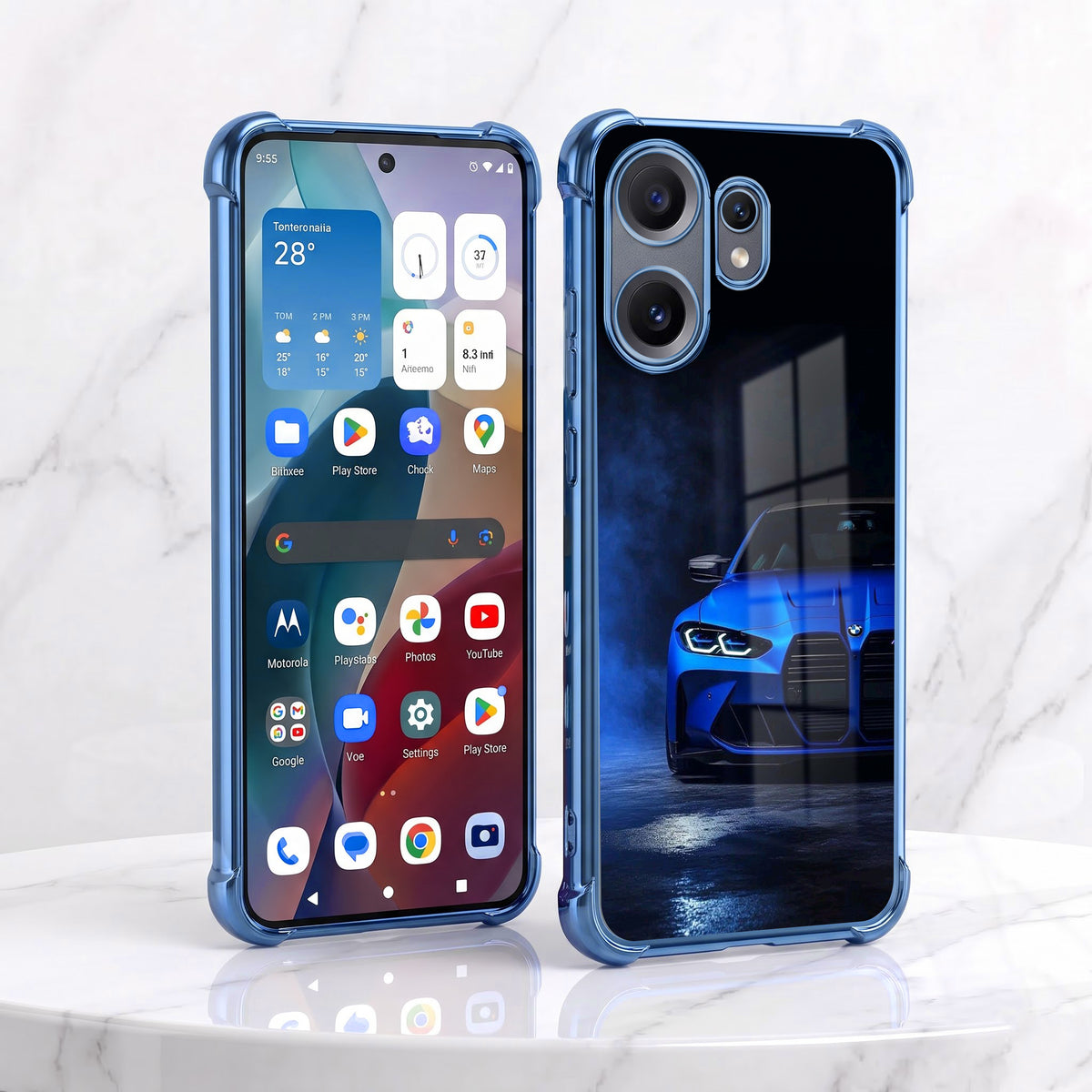 Nothing Phone 2 Pro 5G BMW Sport Car Airbags Printed Back Case