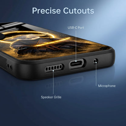 Vivo V40 Pro 5G Warrior Panda Acrylic Glass Back Case