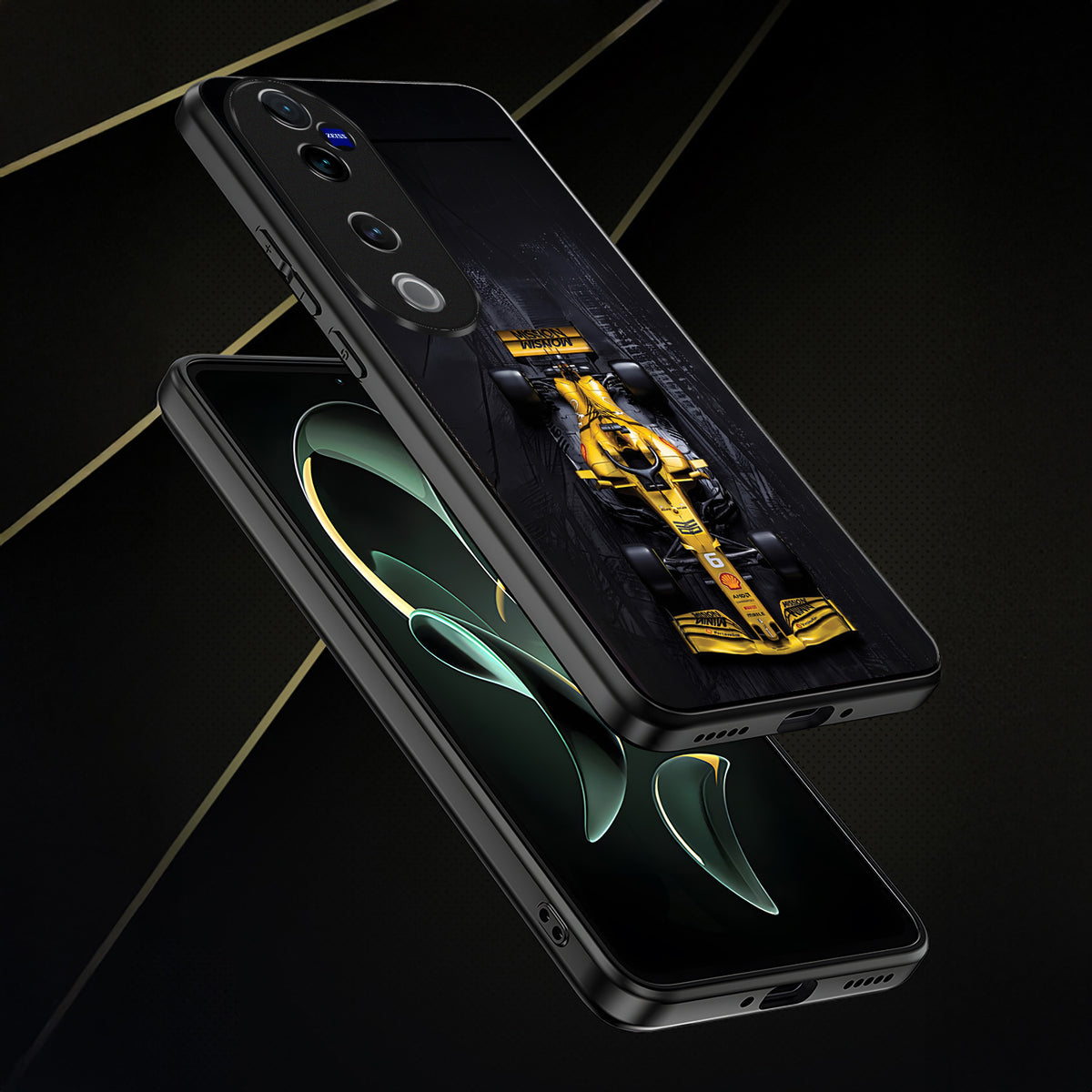 Vivo V40 Pro 5G F1 Racing Car Acrylic Glass Back Case