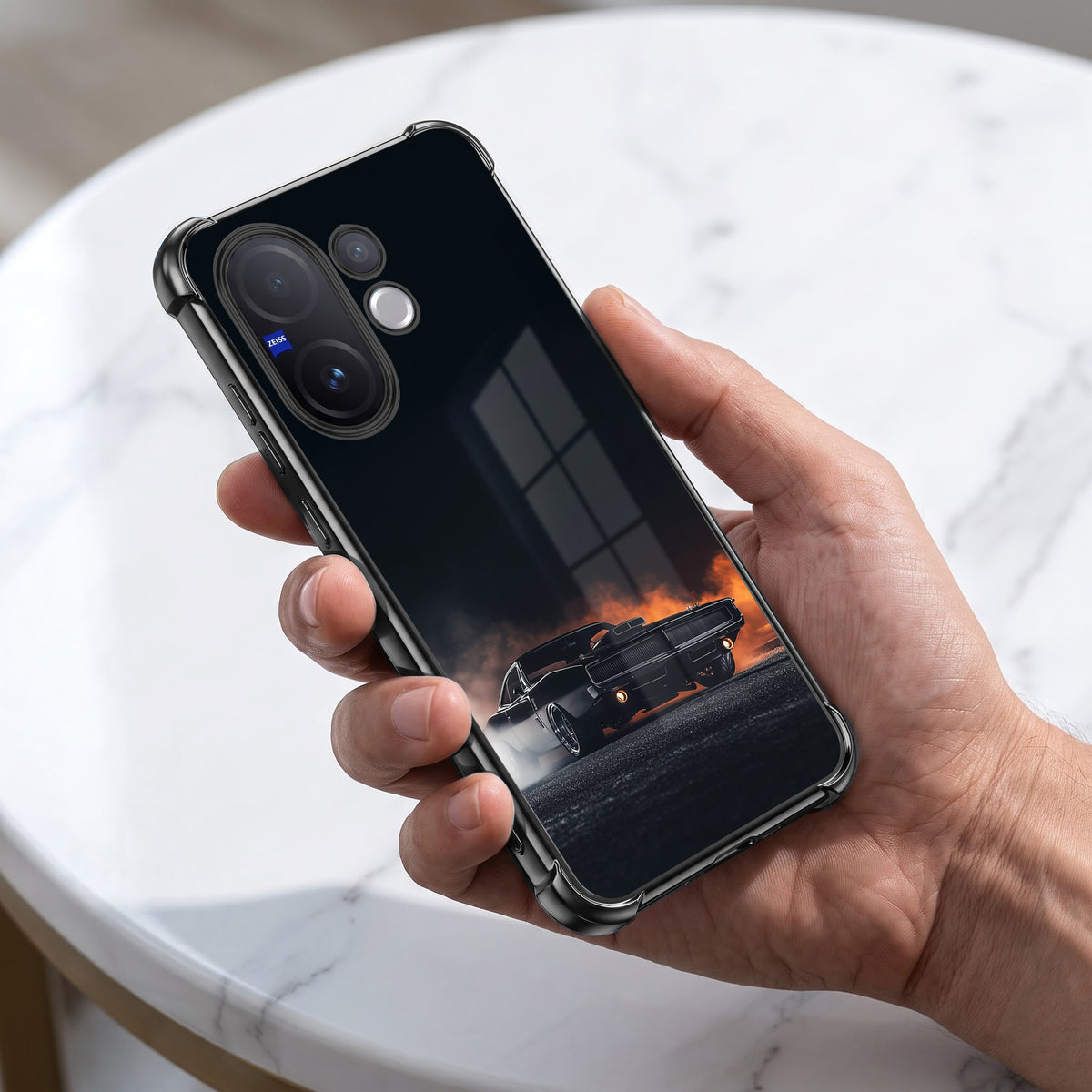 Vivo V60 5G Shadow Drive Airbags Printed Back Case