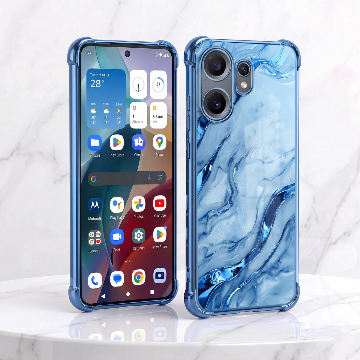 Nothing Phone 2 Pro 5G Marvel Texture  Airbags Printed Back Case