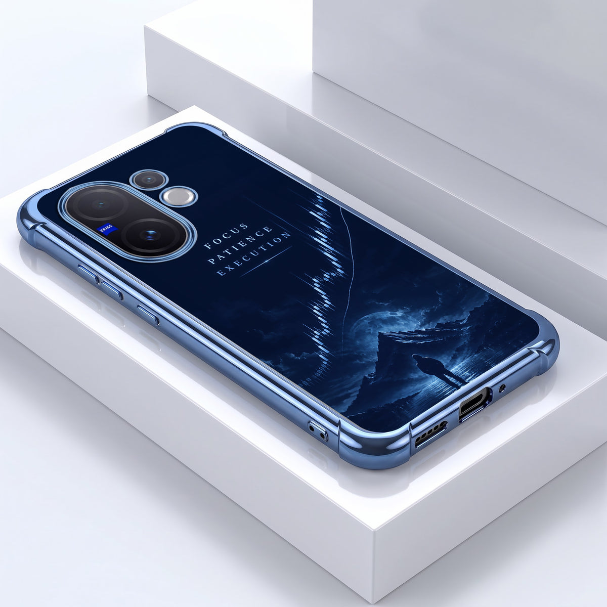 Vivo V60 5G Focus Airbags Printed Back Case