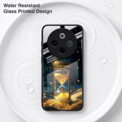 Vivo T4 5G Golden Hour Glass Acrylic Glass Back Case