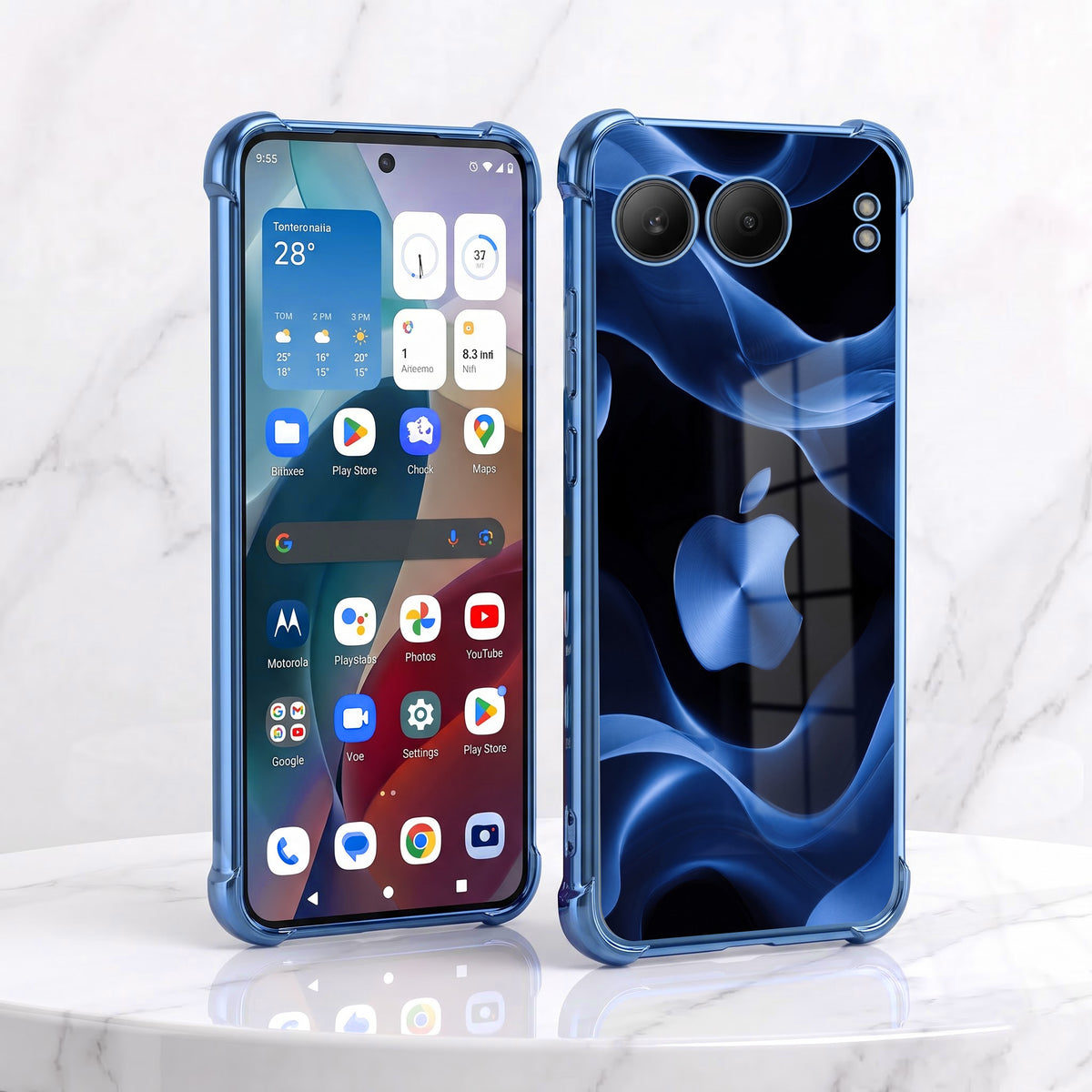 One Plus Nord 4 5G Premium Wave Airbags Printed Back Case