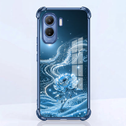 Vivo T5 Pro 5G Blue Rose Airbags Printed Back Case