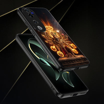 Vivo V40 Pro 5G Lord Narasimha Acrylic Glass Back Case