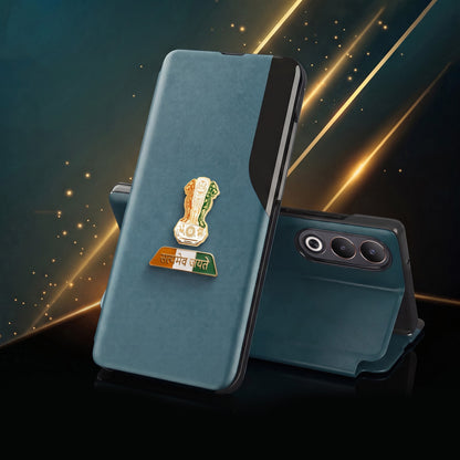 Vivo T3 5G Premium Tri-Color Satyamev Jayate Half Window Flip Case