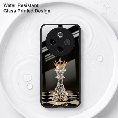 Vivo T4 5G Royal Chess King Acrylic Glass Back Case