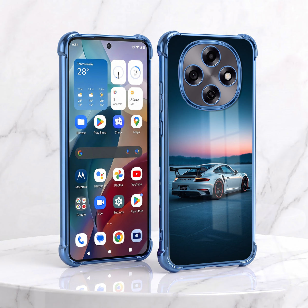 Oppo F31 Pro 5G Porsche Airbags Printed Back Case
