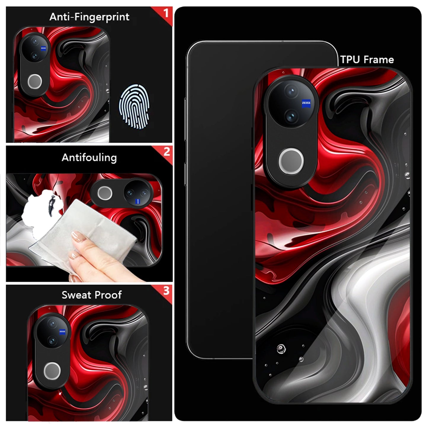 Vivo V50 5G Glass Back Cover