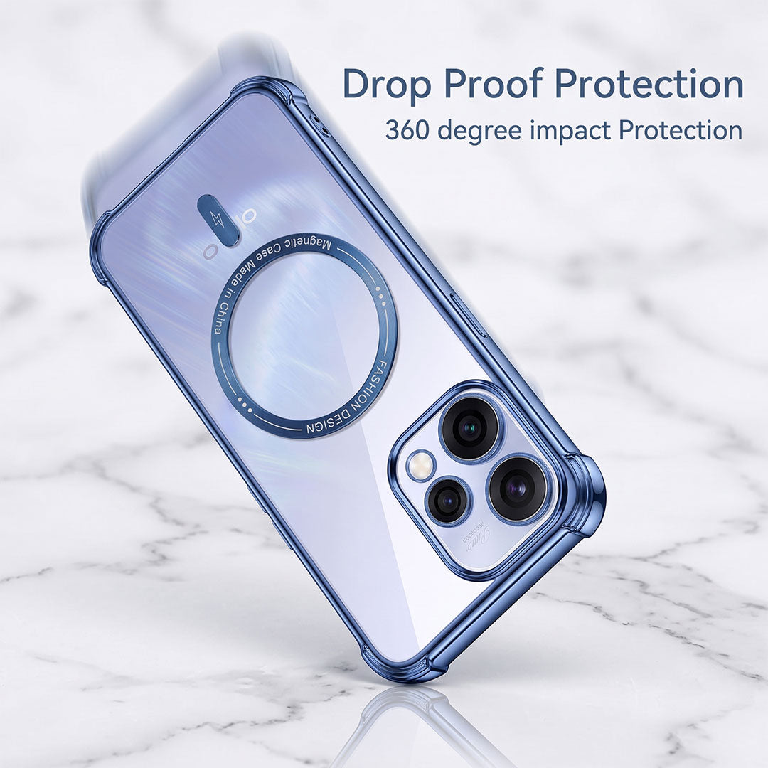 Oppo Reno 15 5G Premium Magnetic MagSafe Shockproof Airbag Case (2.O)