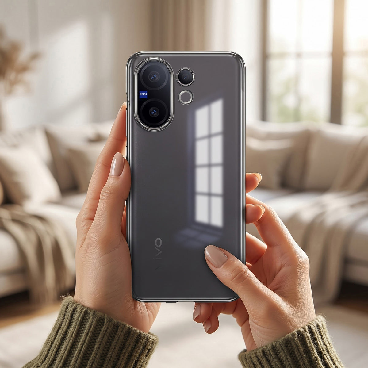 Vivo V60 5G (100% Original) Ultra-Thin Frameless Lightweight Case