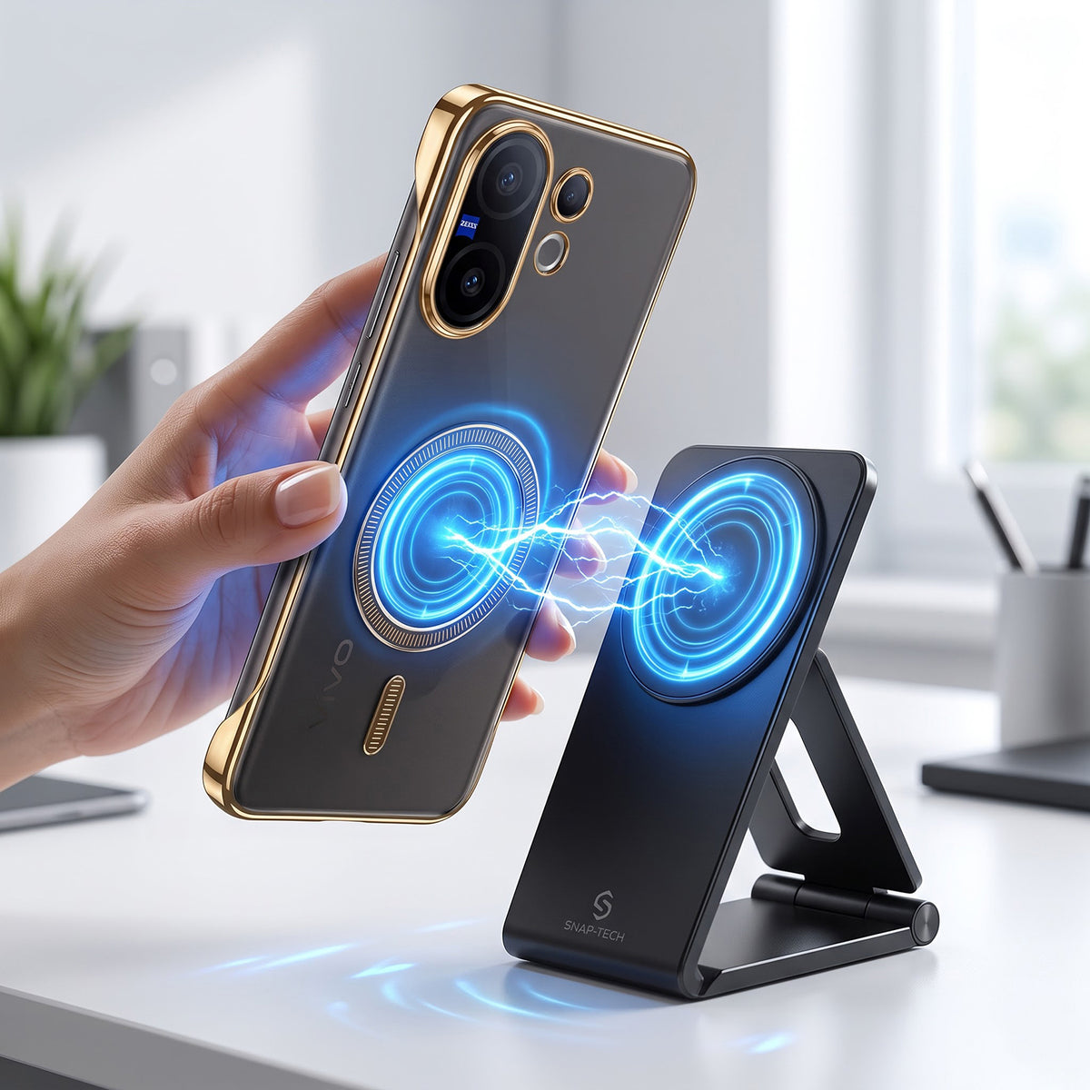 Vivo V60 5G Frameless MagSafe Shockproof Case