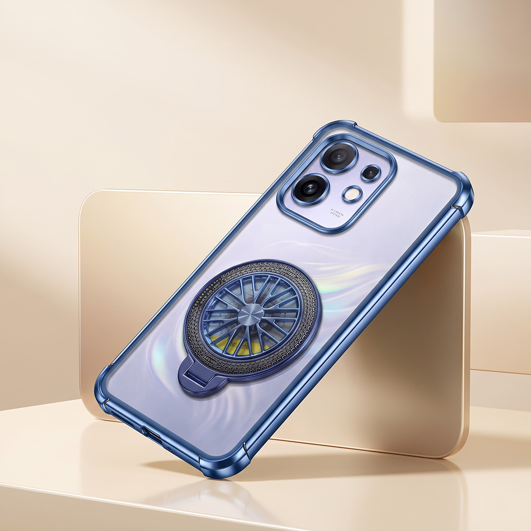 Oppo Reno 16 5G Premium Stress Buster Wheel Rotating Shockproof Airbags Case