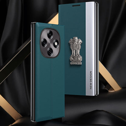 Oppo F31 Pro 5G Satyamev Jayate Flip Leather Case