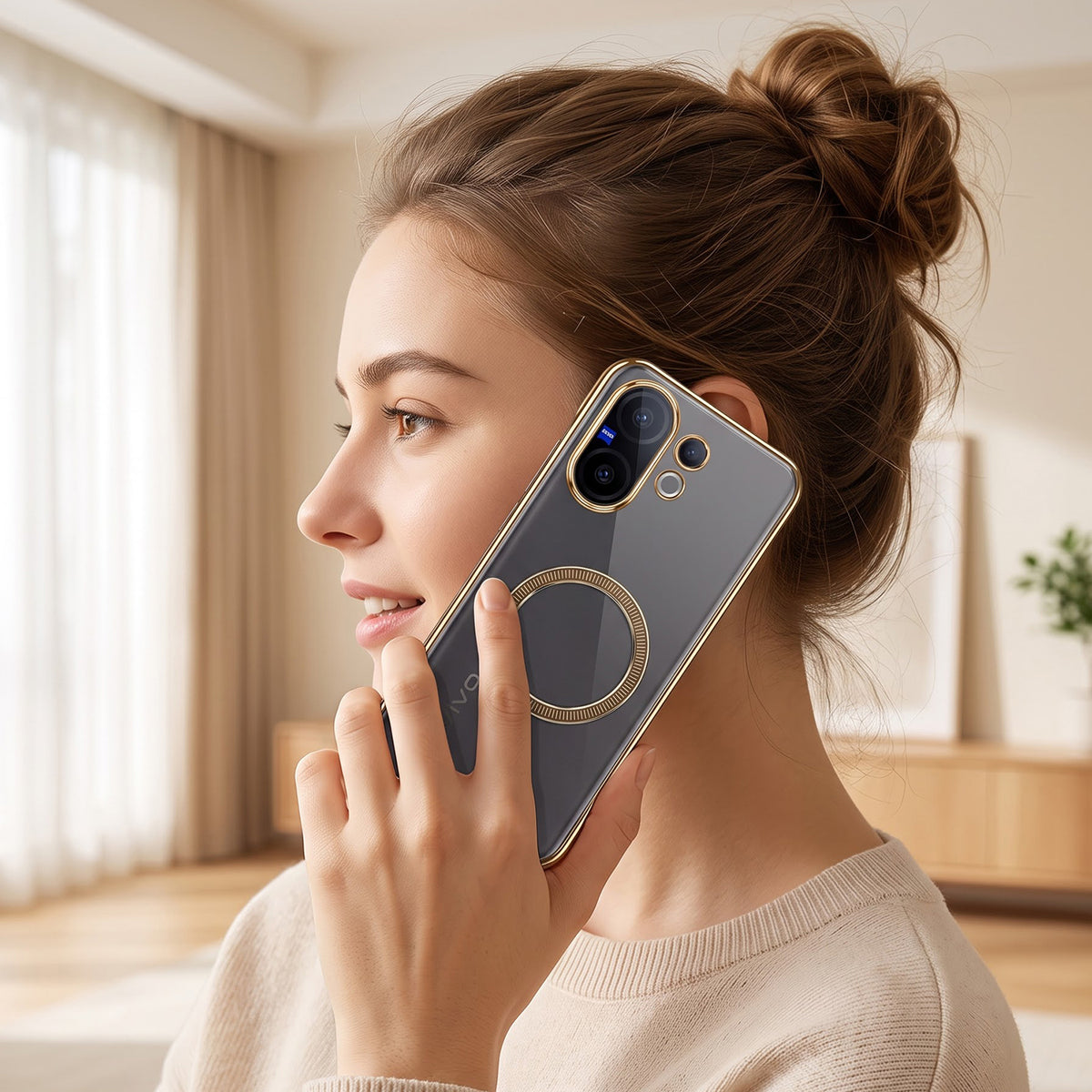 Vivo V60 5G Frameless MagSafe Shockproof Case