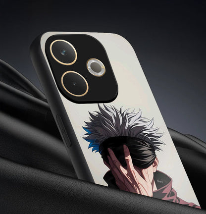 Oppo A5 Pro 5G Premium Acrylic Shockproof Glass Back Case (Satoru Gojo)