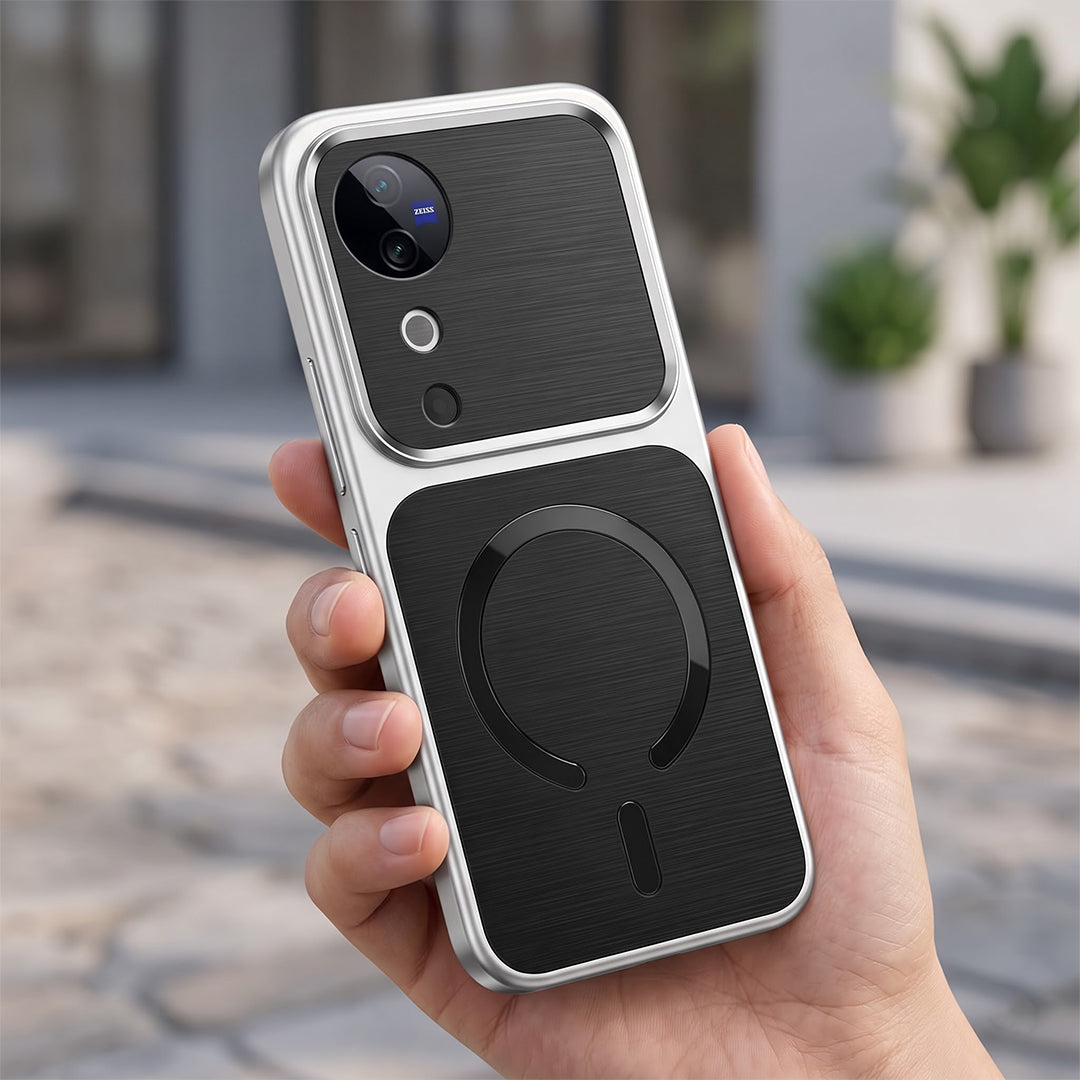 Vivo V40 Pro 5G Magnetic Wireless Charging Phone Case Premium Shockproof Protective