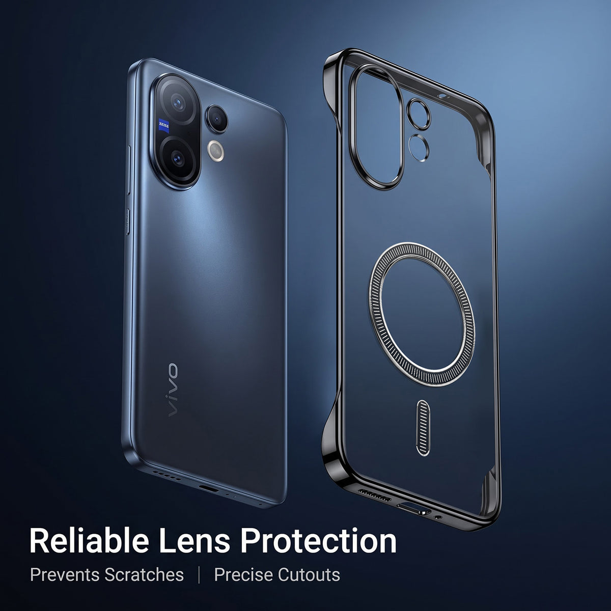 Vivo V60 5G Frameless MagSafe Shockproof Case