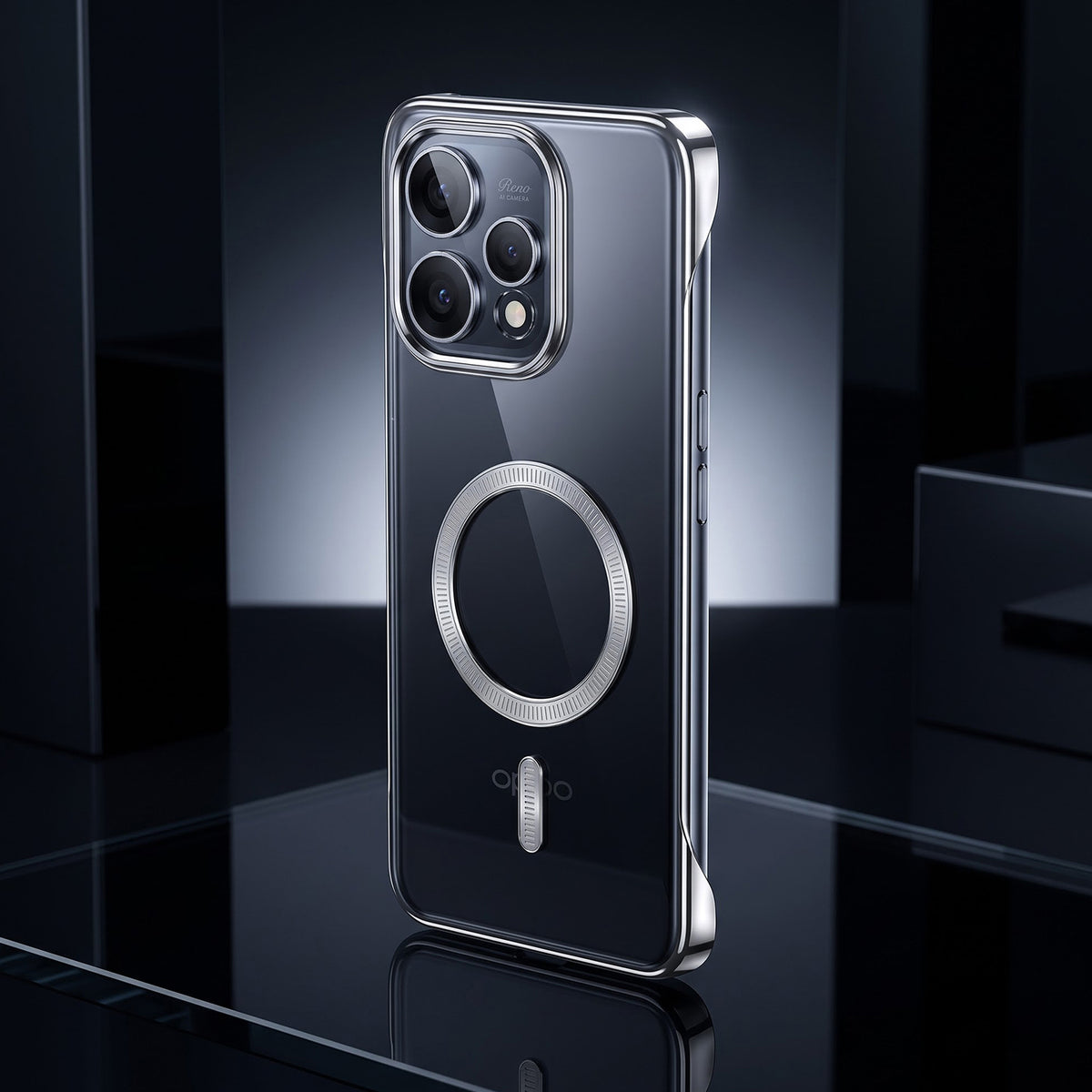 Oppo Reno 15 5G Frameless MagSafe Shockproof Case