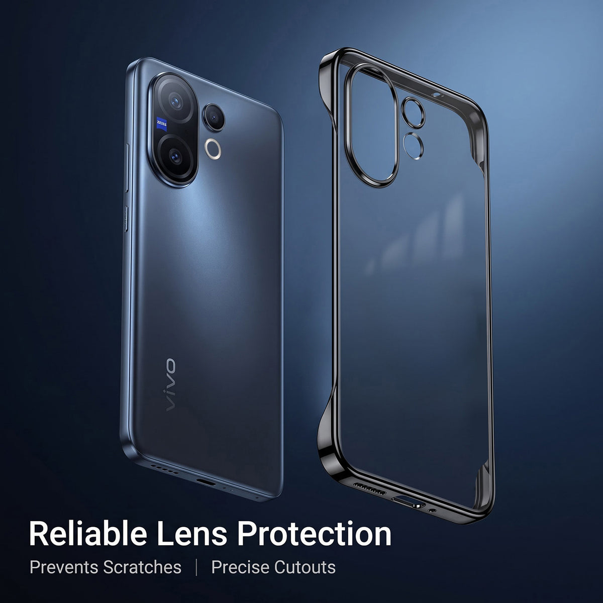 Vivo V60 5G (100% Original) Ultra-Thin Frameless Lightweight Case