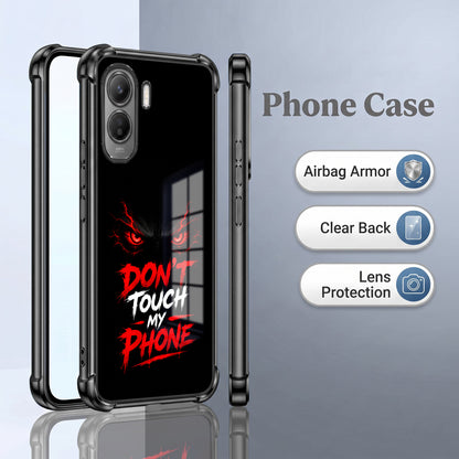 Vivo T5 Pro 5G Don't Touch My Phone Airbags Printed Back Case