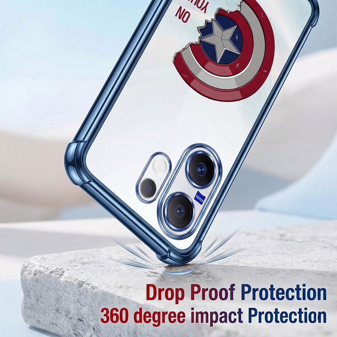 Vivo X200 FE 5G Premium 3D Spot UV Shield Sticker Shockproof Airbags Case