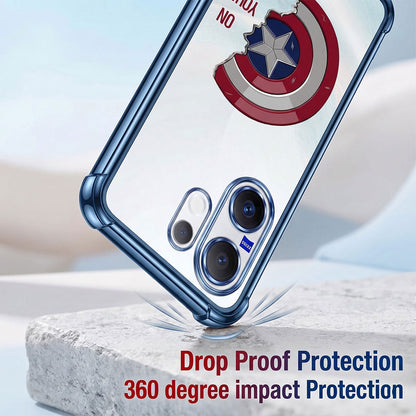 Vivo X200 FE 5G Premium 3D Spot UV Shield Sticker Shockproof Airbags Case