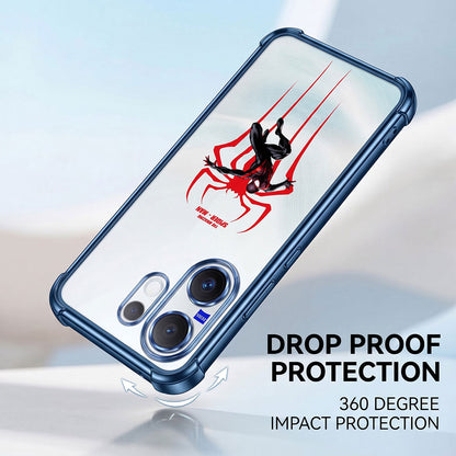 Vivo X200 FE 5G Premium 3D Spot UV Amazing Spider-Man Sticker Shockproof Airbags Case