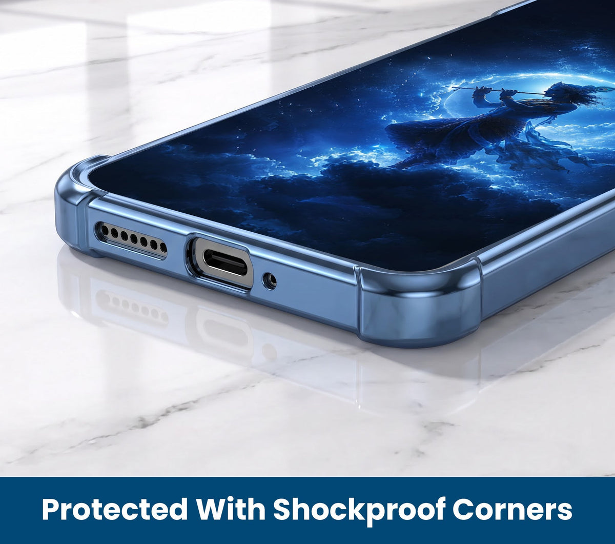 Motorola Edge 60 Pro 5G Lord Krishna Airbags Printed Back Case