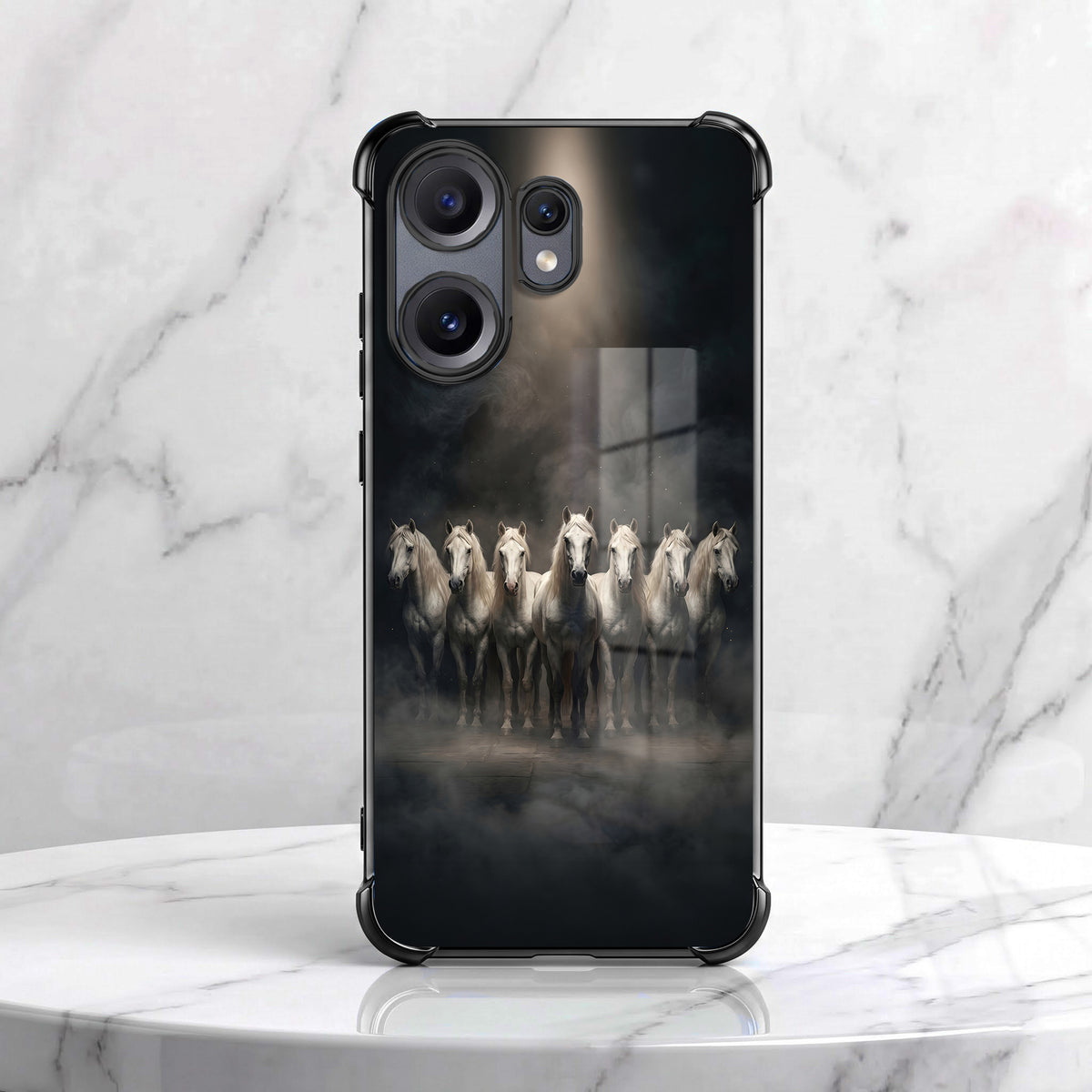 Nothing Phone 2 Pro 5G Running Horses Airbags Printed Back Case