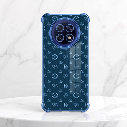 Oppo F31 Pro+ 5G Luxury Monogram Blue Airbags Printed Back Case