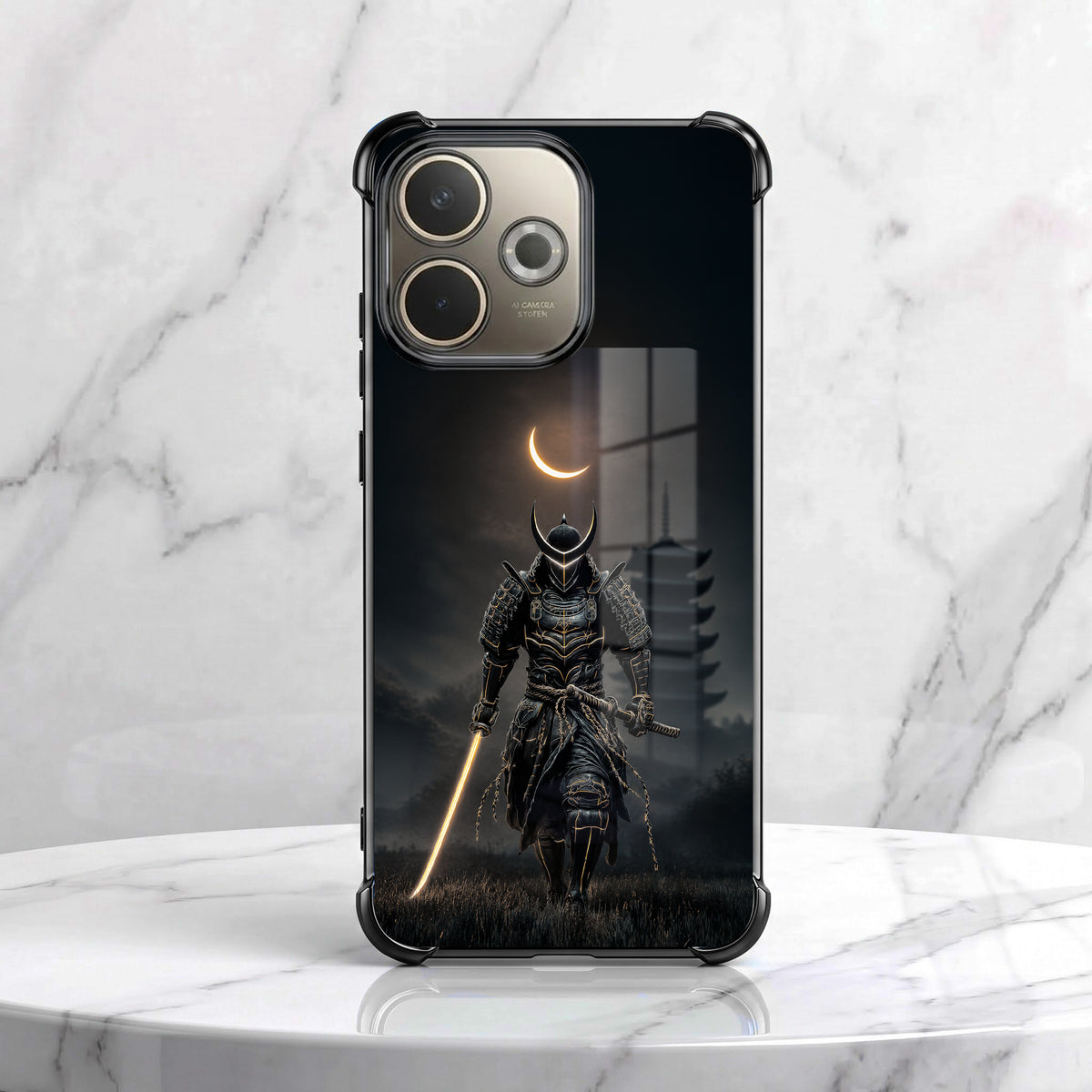 Oppo A5 Pro 5G Samurai Warrior Airbags Printed Back Case