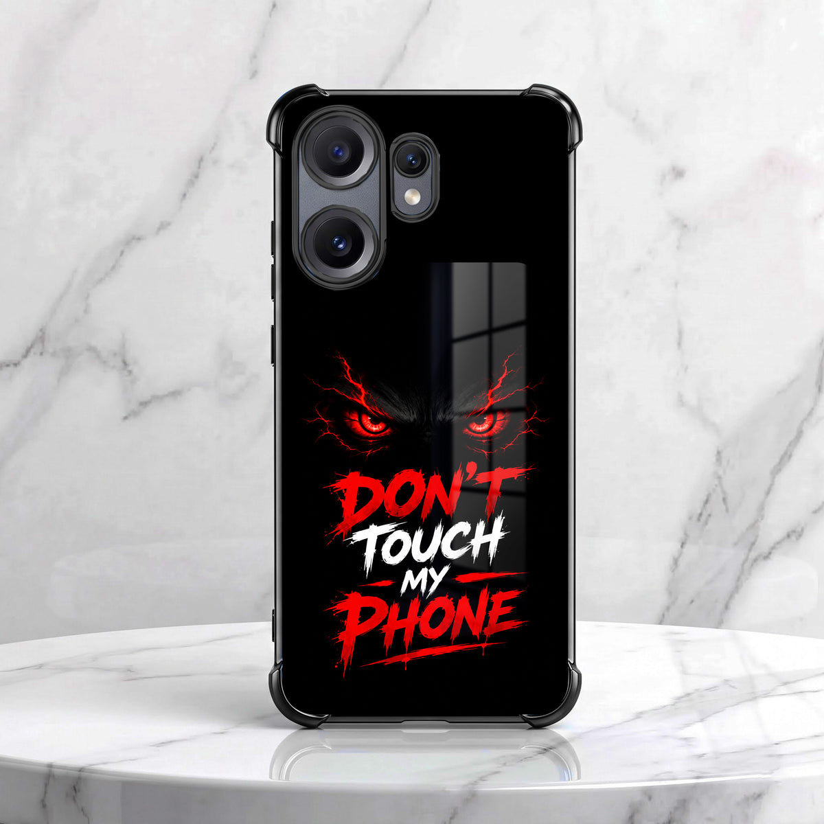 Nothing Phone 2 Pro 5G Don't Touch My Phone Airbags Printed Back Case