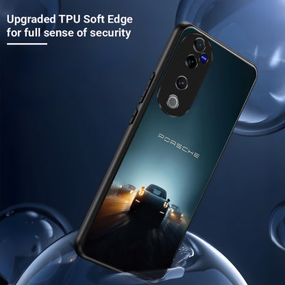 Vivo V40 Pro 5G Porsche Acrylic Glass Back Case