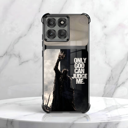 Motorola Edge 60 Pro 5G Divine Justice Dual-Tone Transparent Airbags Case